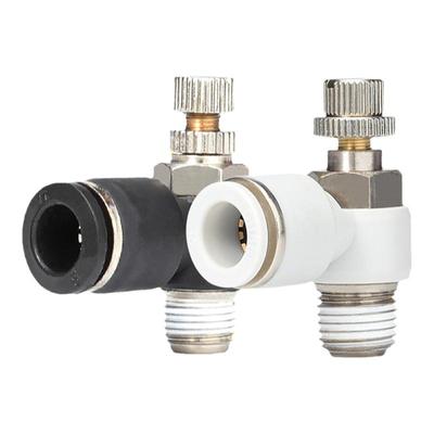 气动气缸速度控制阀sl8-01节流阀