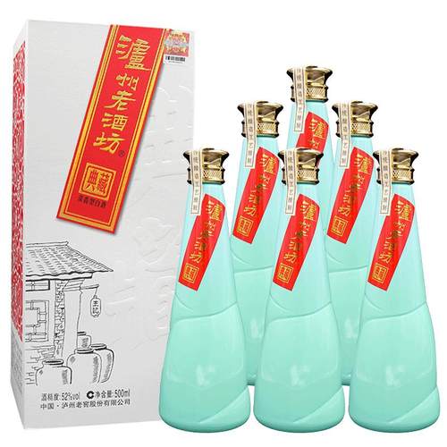 再降价！泸州老窖 泸州老酒坊 典藏酒52度浓香型500ml*6瓶