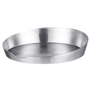 霜山304不锈钢筷托厨房灶台锅铲架筷勺托盘茶包置物盘水果点心盘