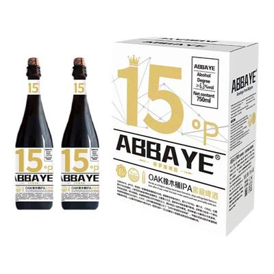 【国产】柴罗德啤酒750ml*6瓶装ABBAYE精酿窖藏/IPA整箱