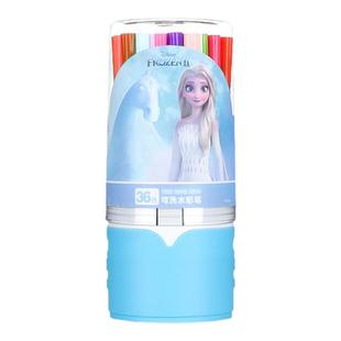 迪士尼儿童水彩笔套装幼儿园宝宝画画涂鸦笔小学生彩色笔可以水洗绘画套装