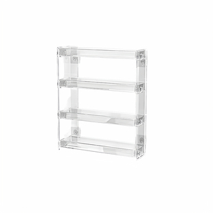 壁挂化妆品收纳盒透明多层展示架宿舍梳妆台香水口红护肤品置物架