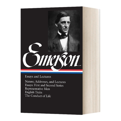 英文原版 Ralph Waldo Emerson Essays and Lectures 爱默生散文集与讲演录 精装 英文版 进口英语原版书籍
