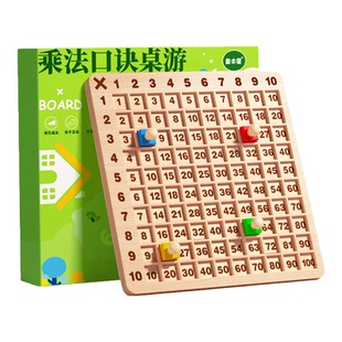 乘法口诀表小学生数学习算数儿童启蒙教具神器二年级蒙氏算术学具
