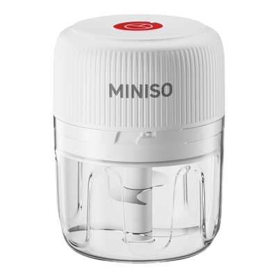 MINISO蒜泥神器电动捣蒜器家用无线打蒜搅碎蒜末小型绞肉机粉碎器