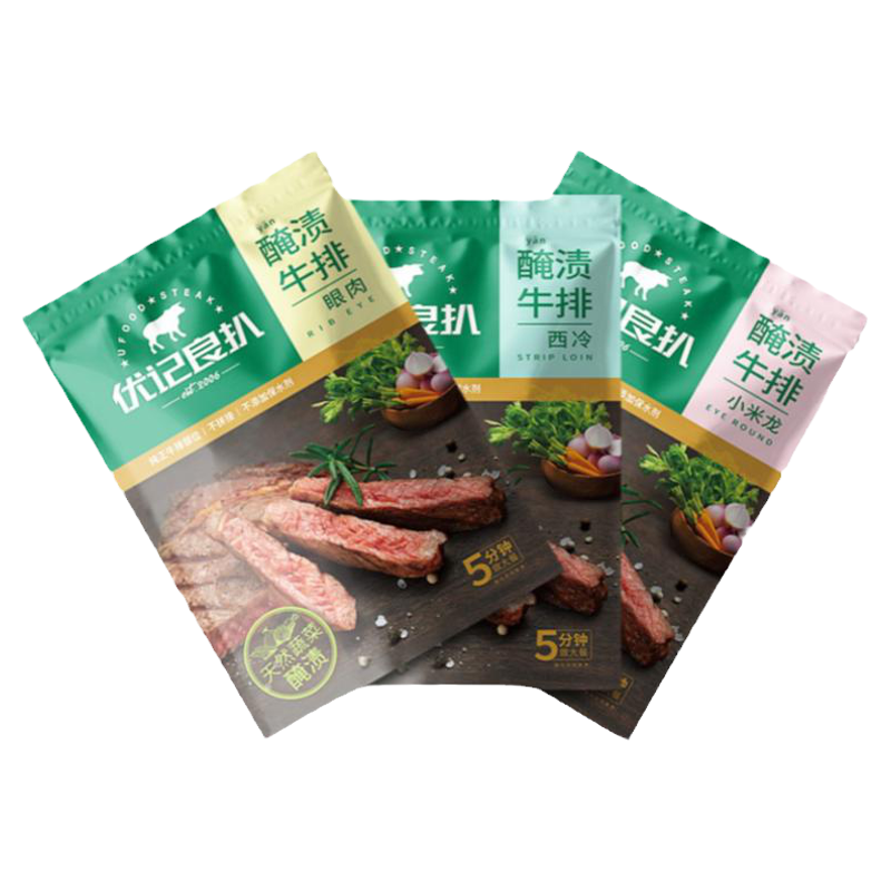 厚切西冷牛排优记良扒原切牛排