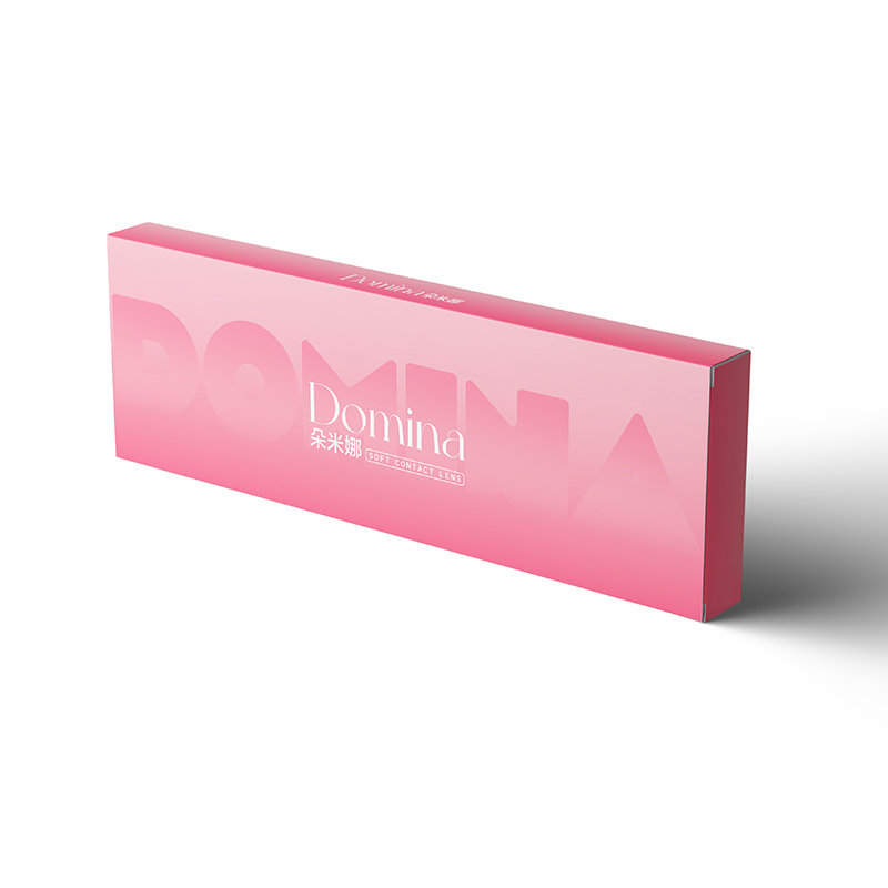 Domina朵米娜美瞳日抛30片隐形眼镜黑莓果大小直径视客美瞳网红