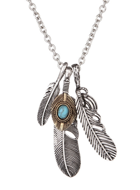 男士嘻哈风钛钢珍珠链