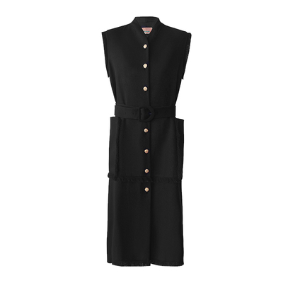 CHENSHII修身无袖连衣裙