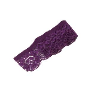 黑白色蕾丝花边辅料高档弹力布料装饰衣服裙摆窗帘材料2.5厘米宽