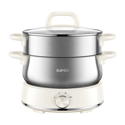 苏泊尔电火锅家用0涂层煎涮蒸炖多功能大火力可分体不粘电煮锅