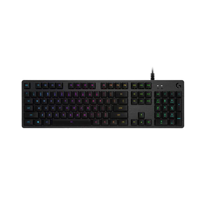 罗技G512电竞机械键盘RGB背光多种轴体游戏光背光电脑外设吃鸡