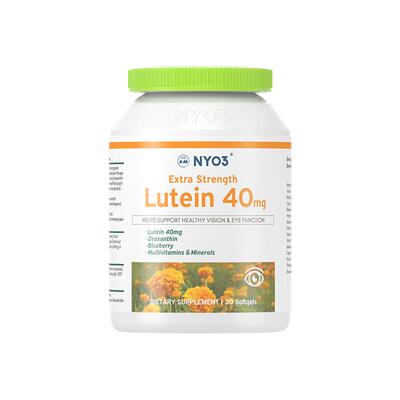 NYO3蓝莓叶黄素成人护眼胶囊40mg