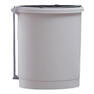 茶花双层脚踏垃圾桶大小号脚踩带盖卫生间厕所卧室内筒客厅拉级桶