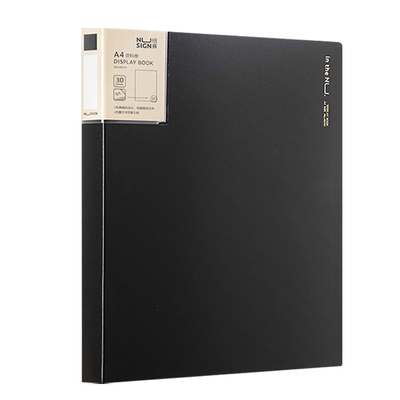 加厚透明插页A4资料册