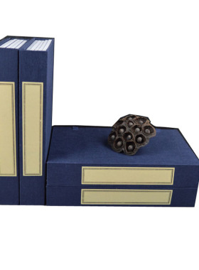 摆件中式风仿古书籍禅意软装饰品