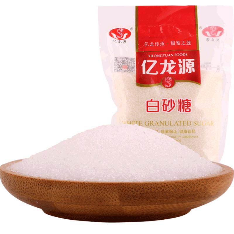 亿龙源白砂糖厨房烘焙调味454g袋