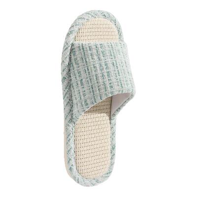 亚麻拖鞋室内家居透气棉麻拖鞋