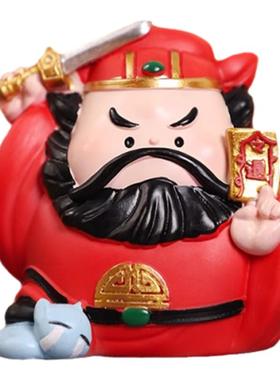 钟馗摆件办公室防小人桌面工位情绪稳定神器解压手办盲盒生日礼物