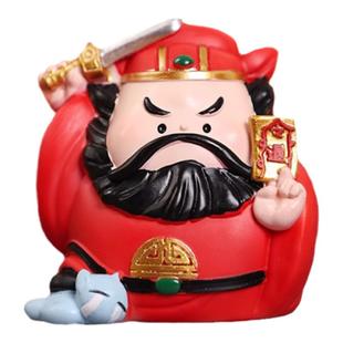 钟馗摆件办公室防小人桌面工位情绪稳定神器解压手办盲盒生日礼物