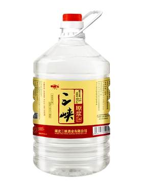 60度纯苞谷酒三峡原浆2.5L