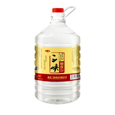 60度纯苞谷酒三峡原浆2.5L