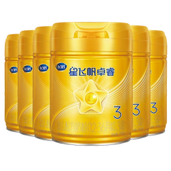飞鹤卓睿3段奶粉750g*6罐HMO升级