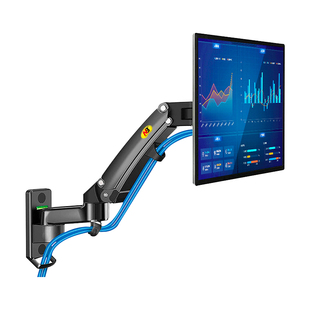 NB F150 显示器支架壁挂挂架上墙电脑屏幕可升降旋转机械臂设备