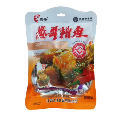 江西特产愚哥酒糟鱼开袋即食鱼块
