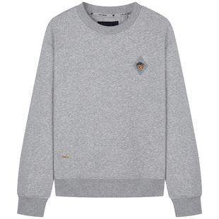 TeenieWeenie小熊女装卫衣冬季时尚休闲舒适简约刺绣圆领套头上衣