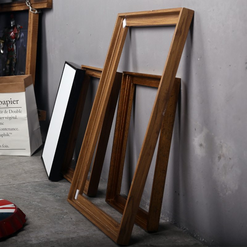 油画框ps外框空无遮挡外油画框框形L数字现代家居简约外框