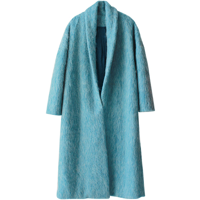 cicidream超长款高端羊毛大衣