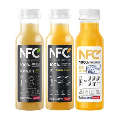 农夫山泉常温果汁100%NFC橙汁