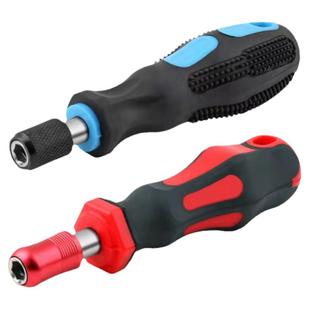 6.3mm批头手柄 强磁螺丝刀手柄 防滑快速棘轮多功能旋具套筒起子