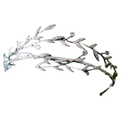 高端法式新娘皇冠头饰森系公主女