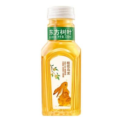 农夫山泉东方树叶无糖茶饮料茉莉花茶饮料1.5L*6瓶大瓶分享装整箱