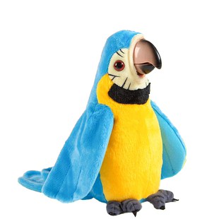 儿童电动玩具会唱歌跳舞的小鸟嘴巴会动学说话的鹦鹉女孩男孩礼物