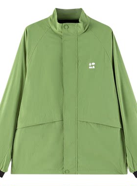 加绒保暖防风防泼水耐磨立领外套