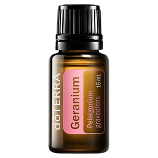 美国doTERRA多特瑞天竺葵精油按摩修护舒缓单方香薰精油官网正品