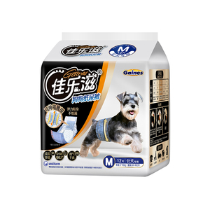 尤妮佳佳乐滋公狗礼貌裤尿裤36片