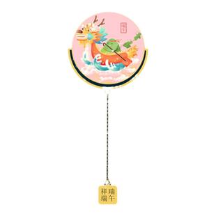 端午节金属书签雄黄粽子赛龙舟祥瑞古典中国风文艺礼品可定制礼物