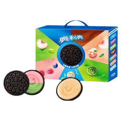 奥利奥七重奏礼盒夹心饼干缤纷口味送礼送好友多口味散装包装