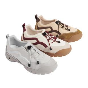 Toomanyshoes女鞋2025春新款松茶可可德训鞋休闲运动鞋