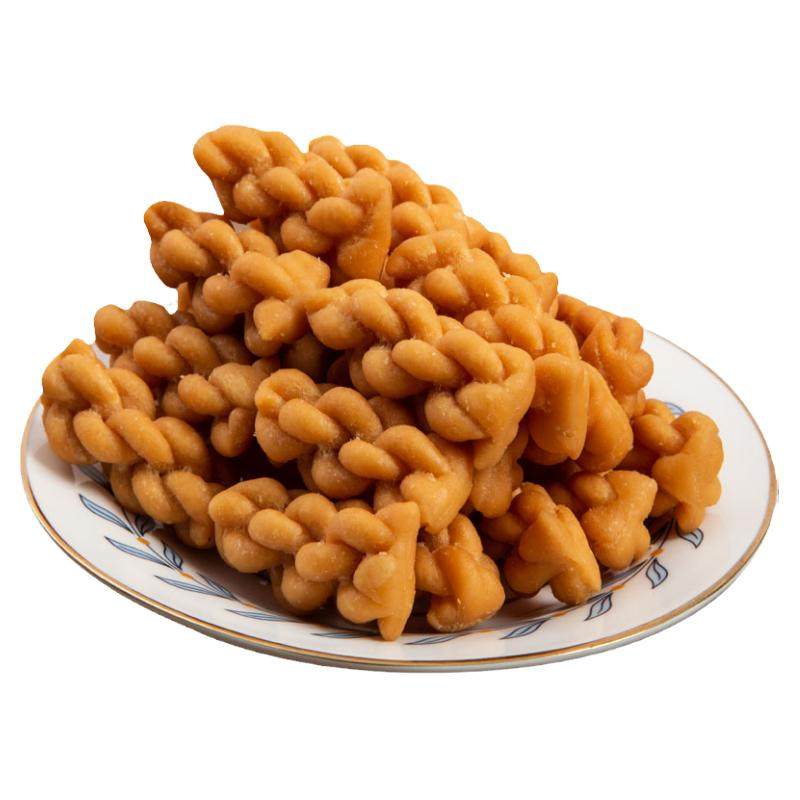 厂家批发小麻花咸味5斤整箱