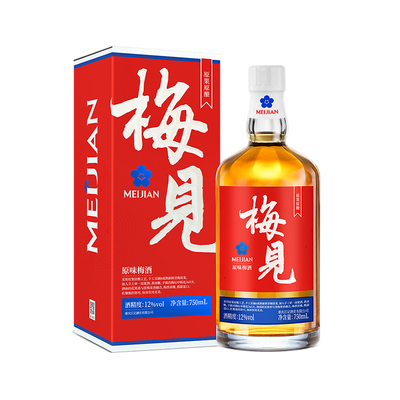 梅见青梅酒750ml原果原酿