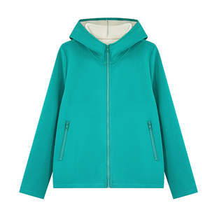 NILICO陈媚【慵懒女神】法式轻奢浪漫慵懒氛围显瘦加绒卫衣外套