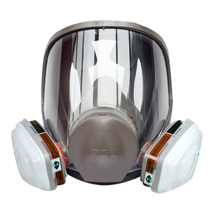 3M防毒面具6800全面罩喷漆防粉尘有机蒸气工业防异味全脸防护