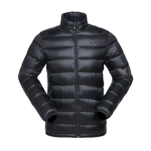 君羽800蓬鹅绒服男女中厚短款冬季轻薄排骨羽绒服男冲锋衣内胆081