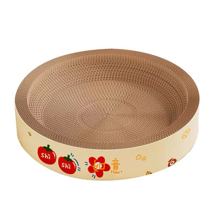 猫抓板椭圆睡觉玩耍一体猫窝大空间耐磨耐抓四季宠物用品猫咪玩具