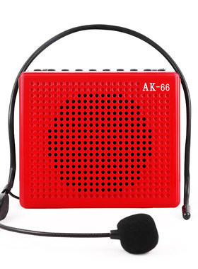 AKER爱课AK66/Y扩音机蓝牙播放器便携老人户外广场舞小音箱扩音器